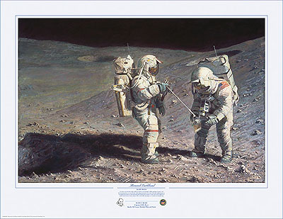 Alan Bean - Moonrock-Earthbound