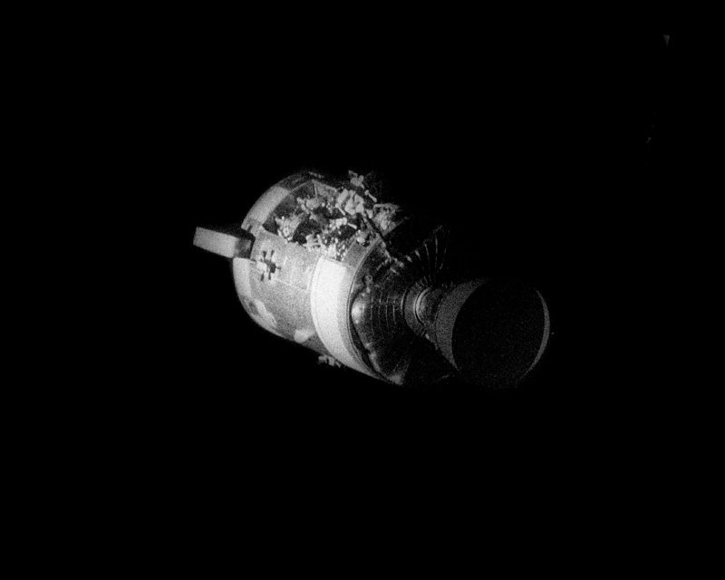 Apollo 13 Damaged CSM