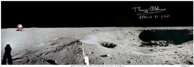 Buzz Aldrin Signed Photo