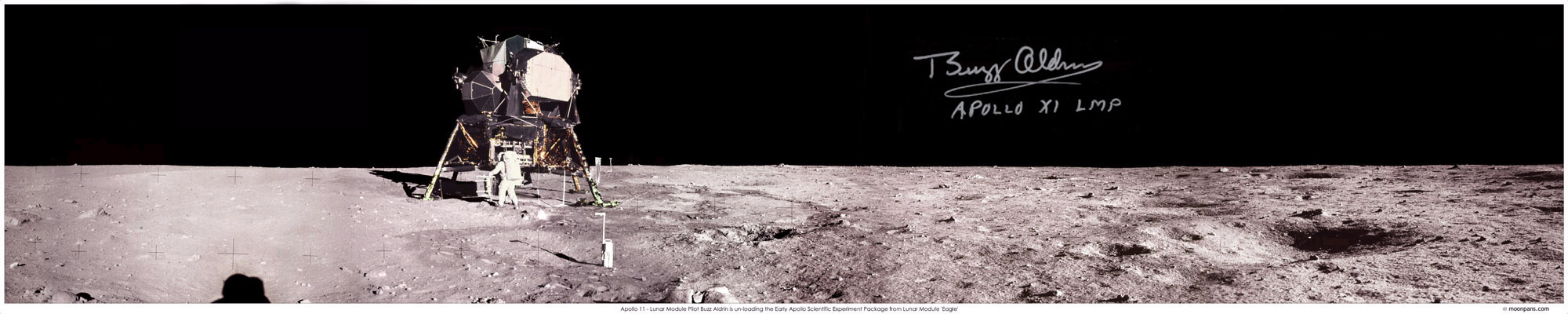 Buzz Aldrin Autograph Signed Photo