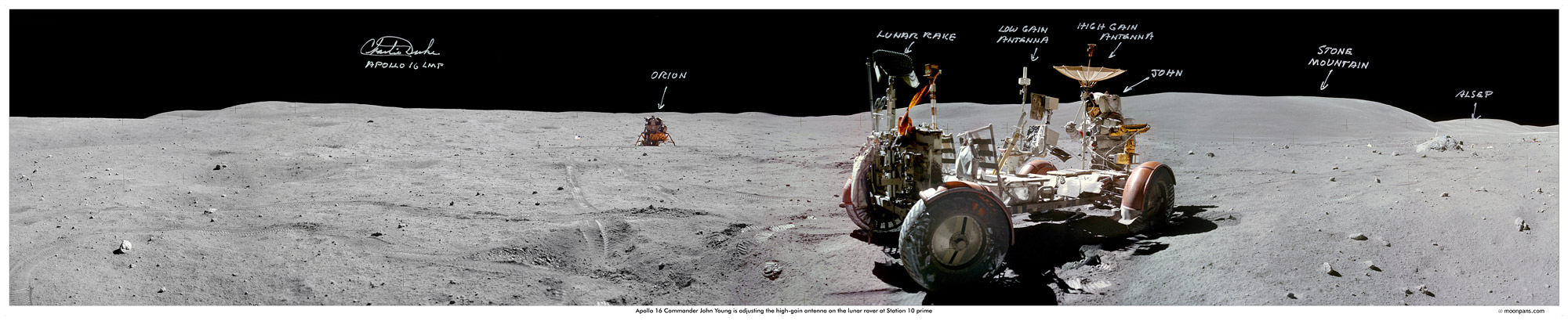 Charlie Duke Autographs Signed Photos