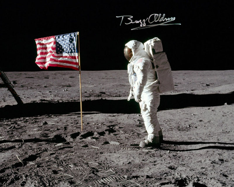 Buzz Aldrin Autograph
