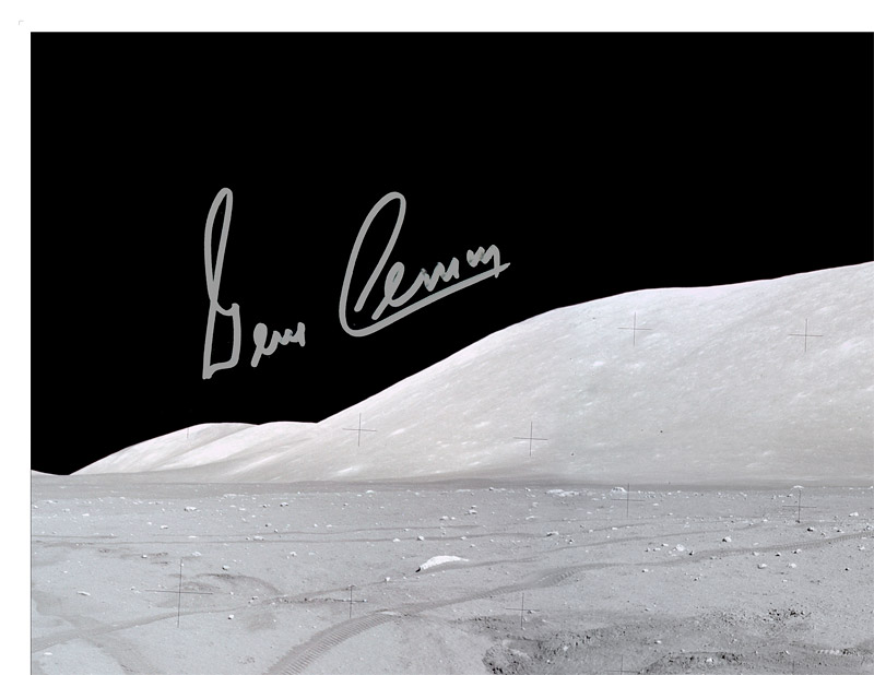 Gene Cernan Autograph