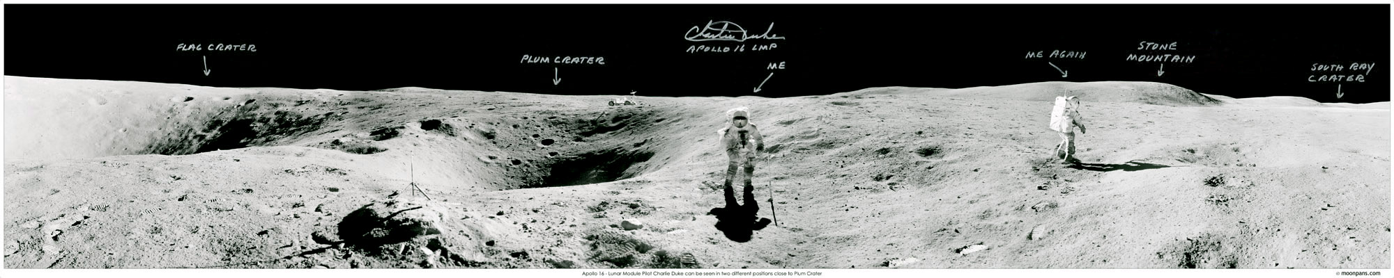 Charlie Duke Autographs Signed Photos